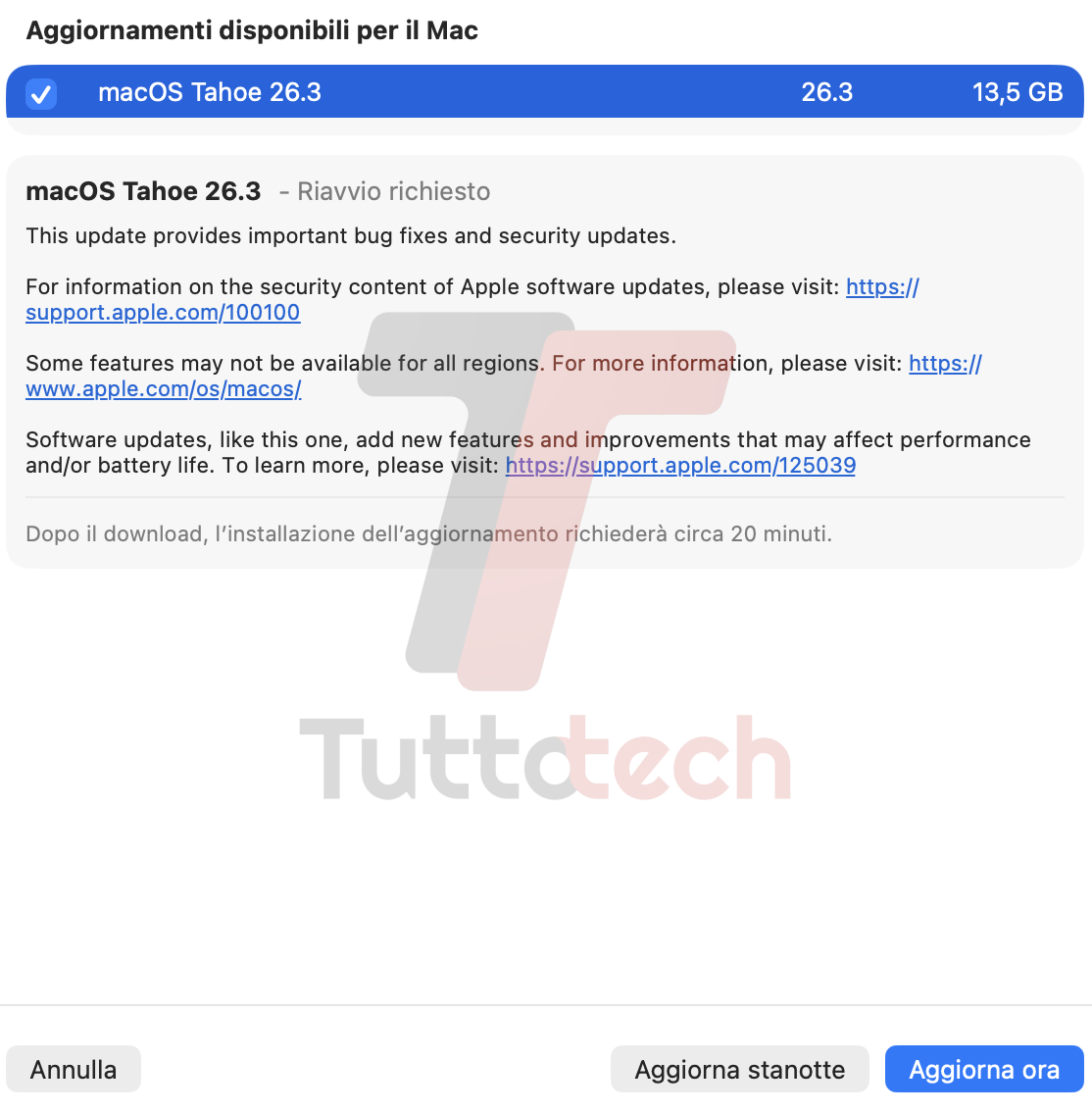 Apple macOS 26.3 Tahoe RC on MacBook Pro 16 M1 Pro