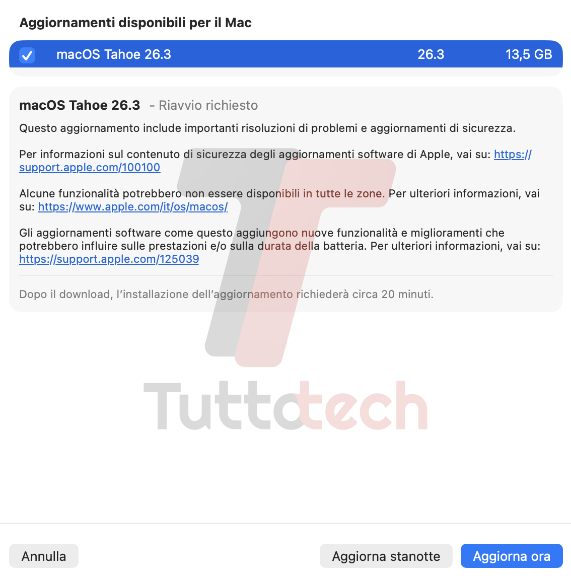 Apple macOS 26.3 Tahoe on MacBook Pro 16 M1 Pro