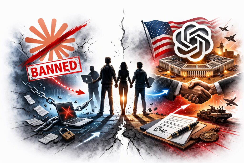 La guerra dell'IA: Trump banna Claude, i dipendenti si ribellano e OpenAI ne approfitta 4