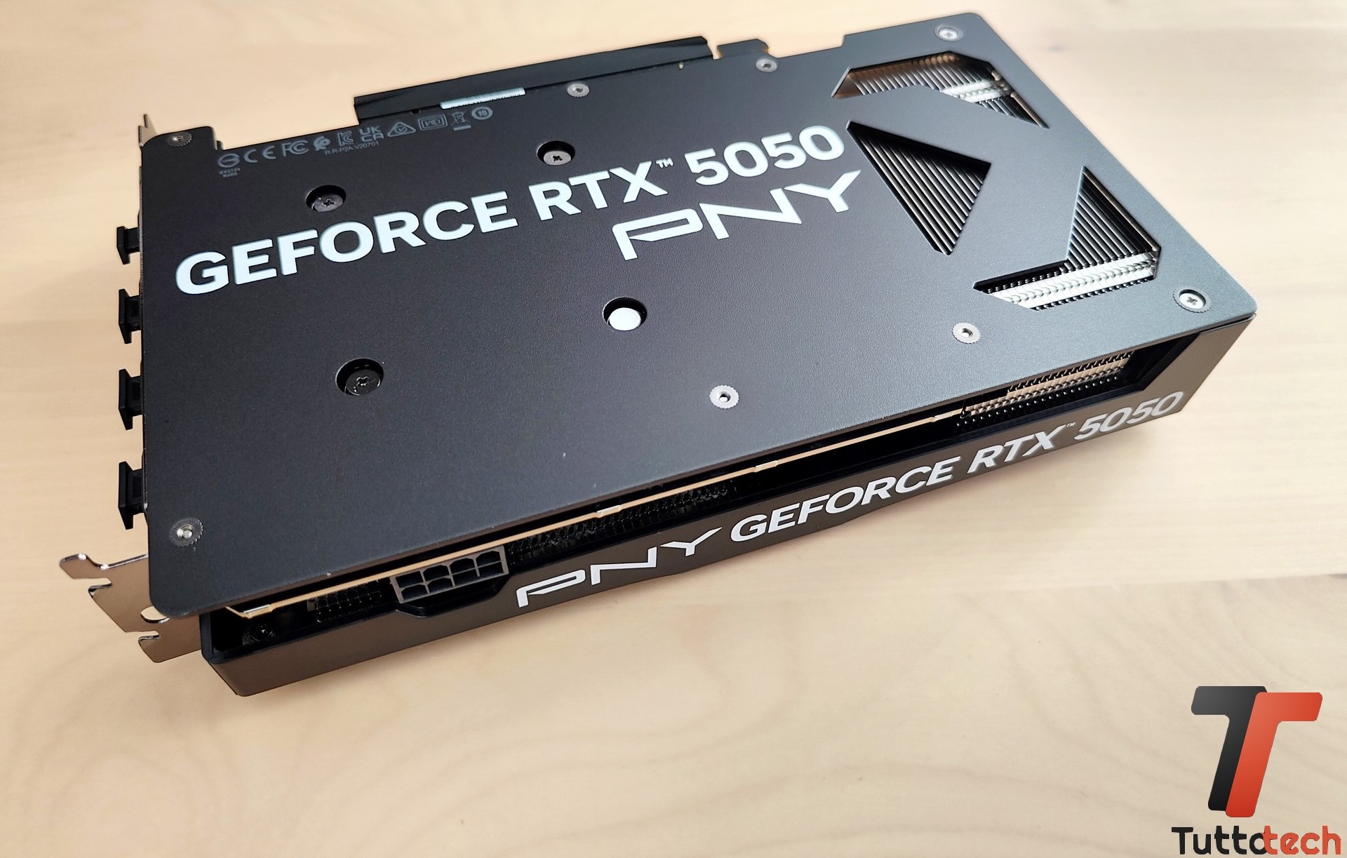 GeForce RTX 5050 back plate