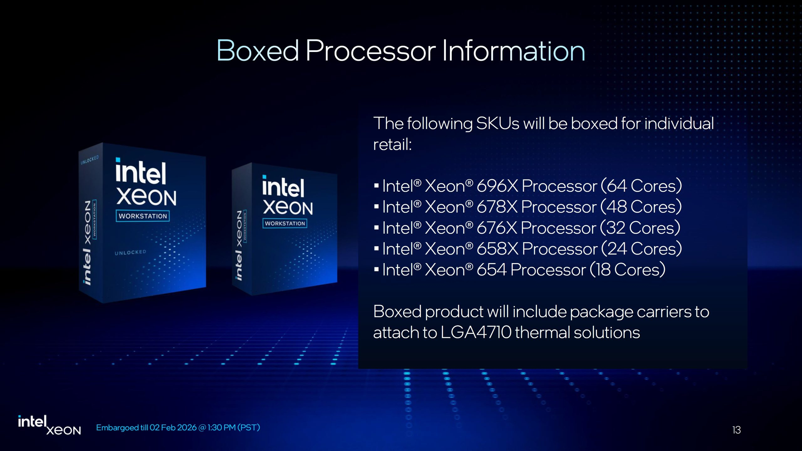 Intel Xeon 600-tt-12