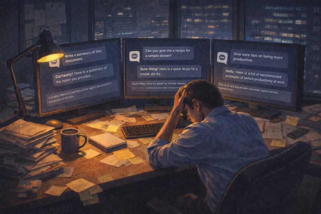 L'intelligenza artificiale non doveva farci lavorare meno? 4