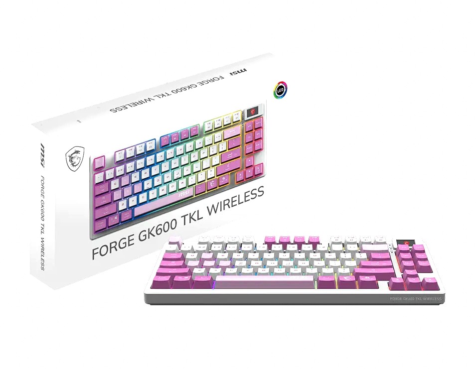 MSI FORGE GK600 TKL WIRELESS 3