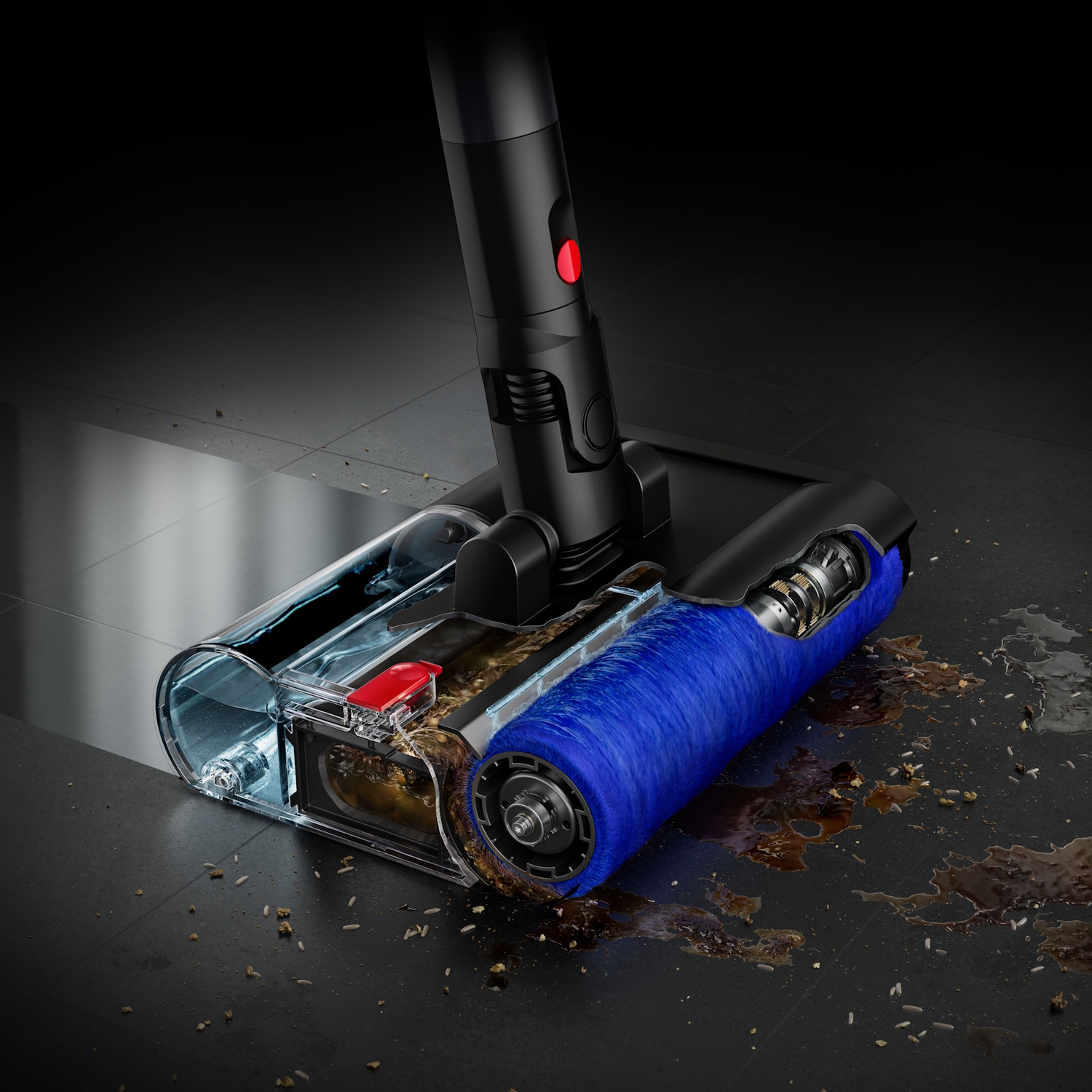 Dyson presenta PencilWash, l'aspirapolvere lavapavimenti leggero, sottile e igienico 4