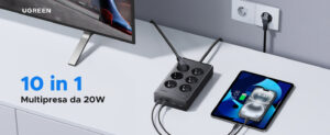 Questa multipresa UGREEN è super completa e oggi è in offerta su Amazon a poco più di 20€ 7