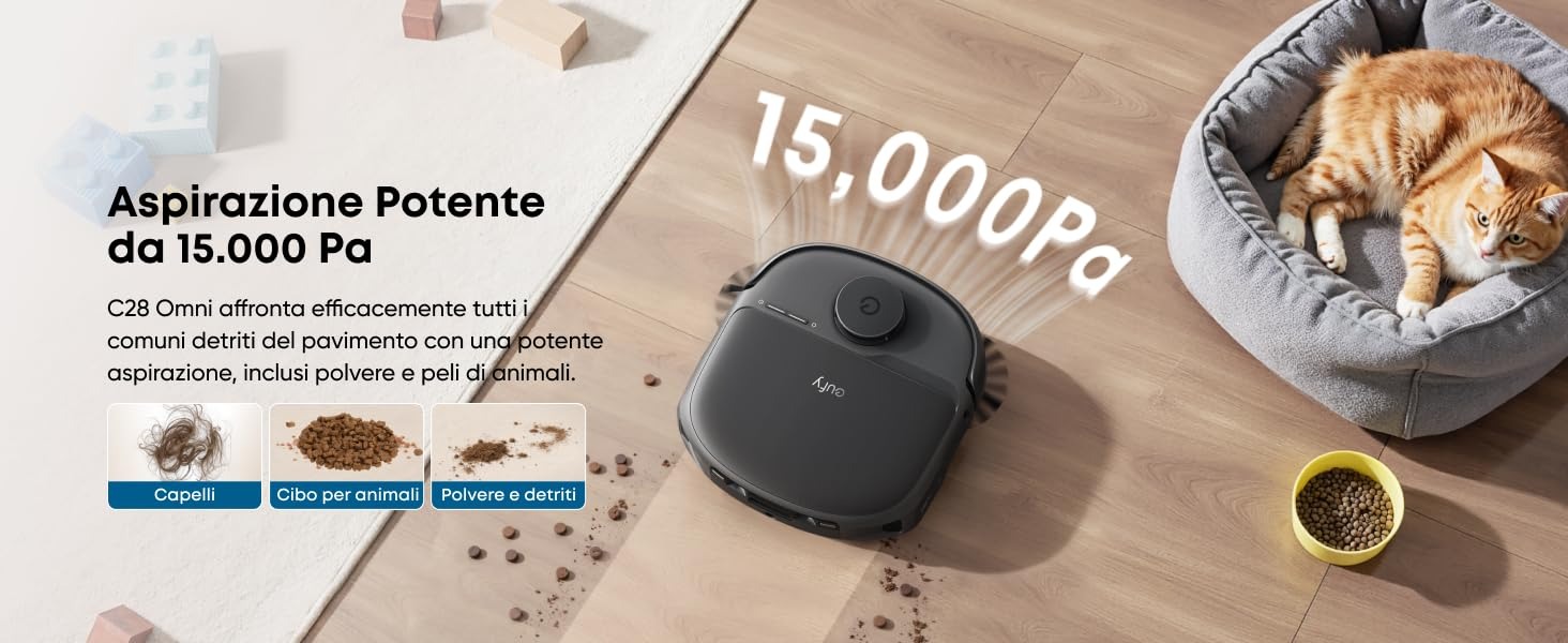eufy Omni C28 ufficiale in Italia: robot top di gamma sotto i 600 euro 4