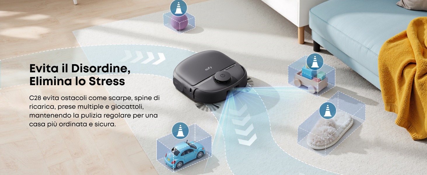 eufy Omni C28 ufficiale in Italia: robot top di gamma sotto i 600 euro 7