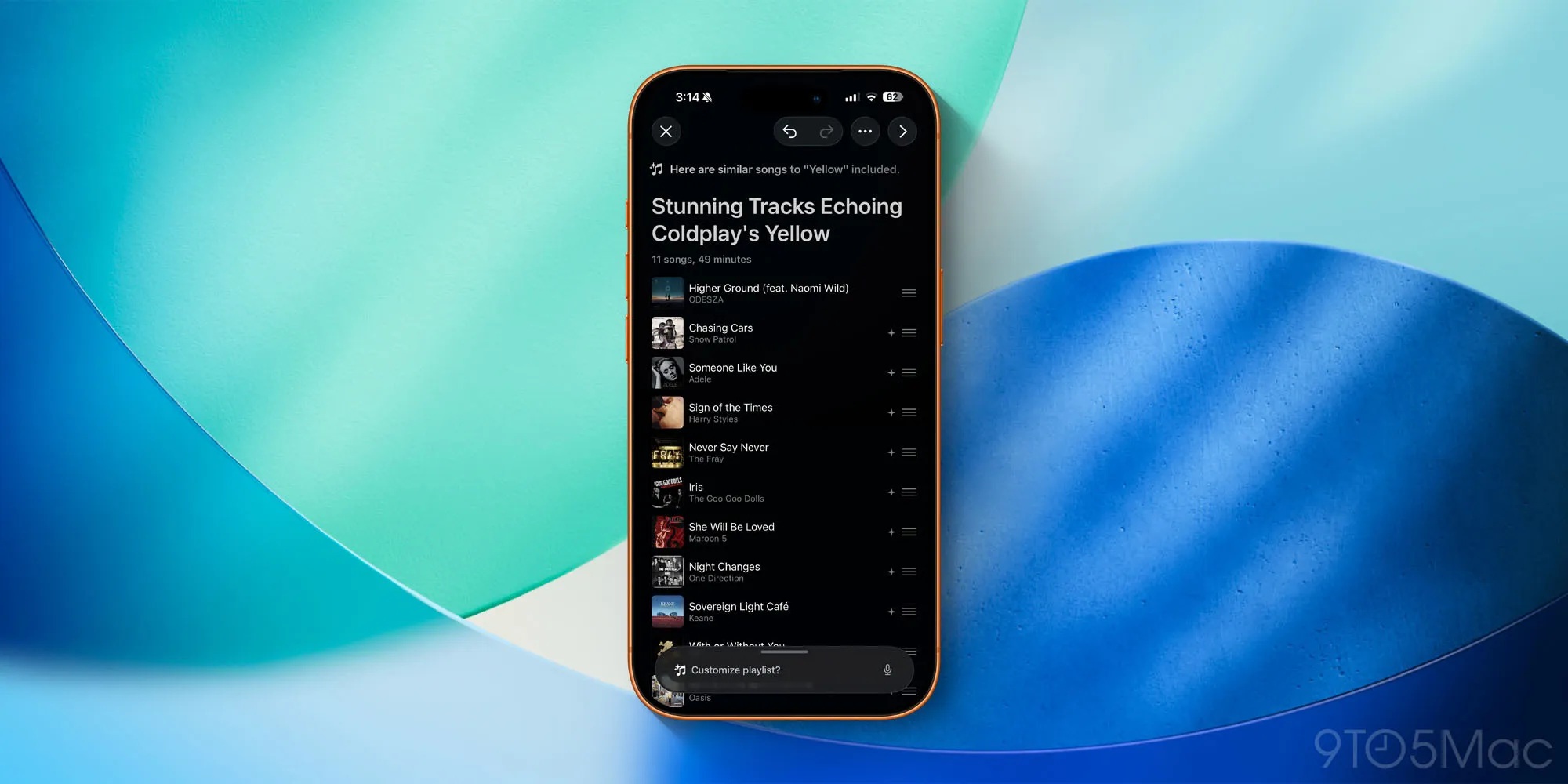 iOS 26.4 - Beta 1 - Apple Intelligence - Apple Music - Playlist Playground 9to5Mac