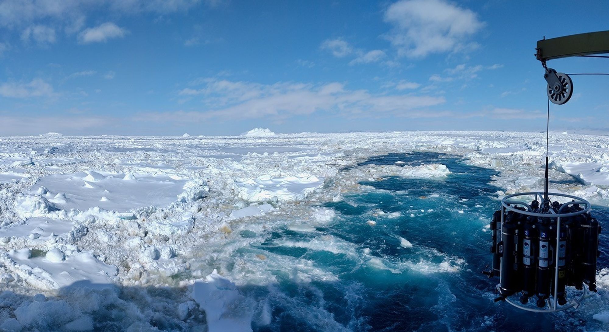 nasa campionamento acqua antartide