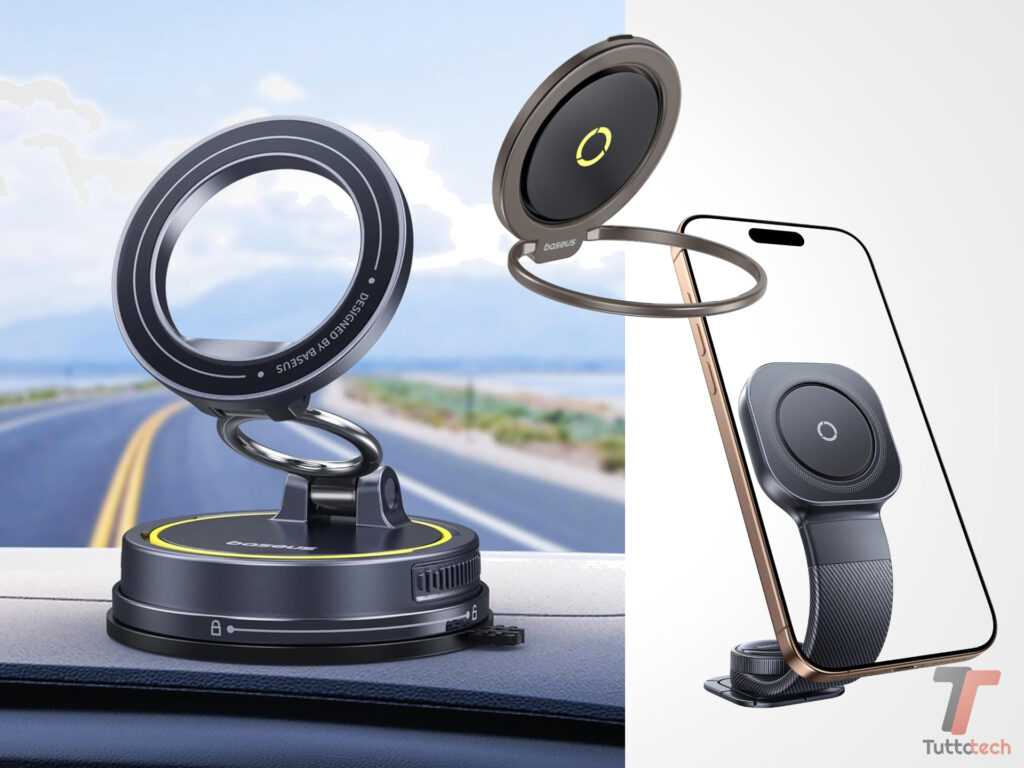 Accessori MagSafe Baseus in offerta: anello, supporto auto e ventosa scontati fino al 50%! 4