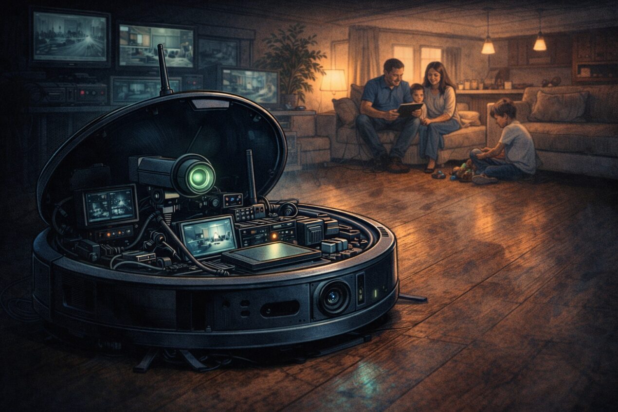 Quando il robot aspirapolvere diventa una spia