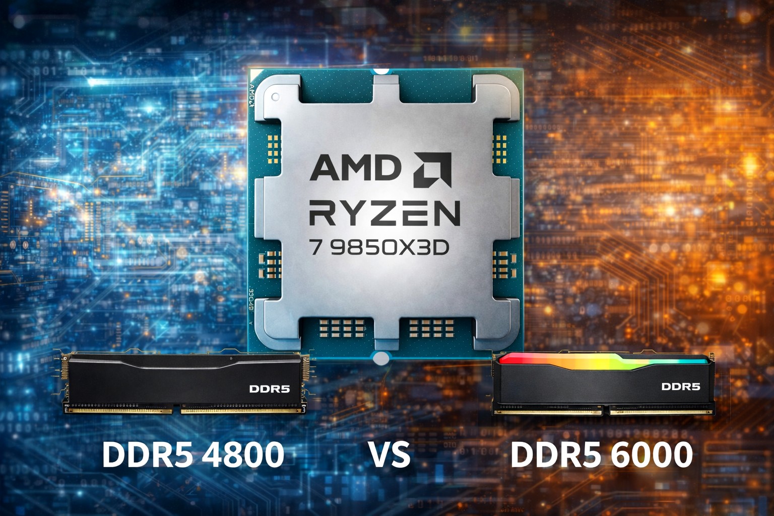 ryzen 7 9850x3d ddr5