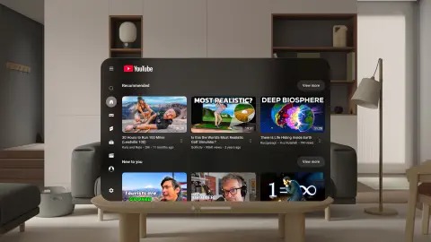 YouTube sbarca finalmente su Apple Vision Pro con un’app nativa per visionOS 4