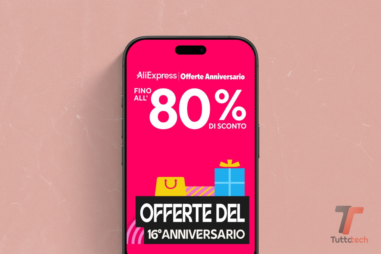 Sconti incredibili da AliExpress ma solo per i più rapidi, grazie alle offerte del 16° anniversario