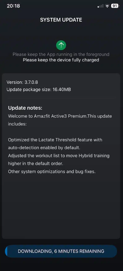 Amazfit Active 3 Premium