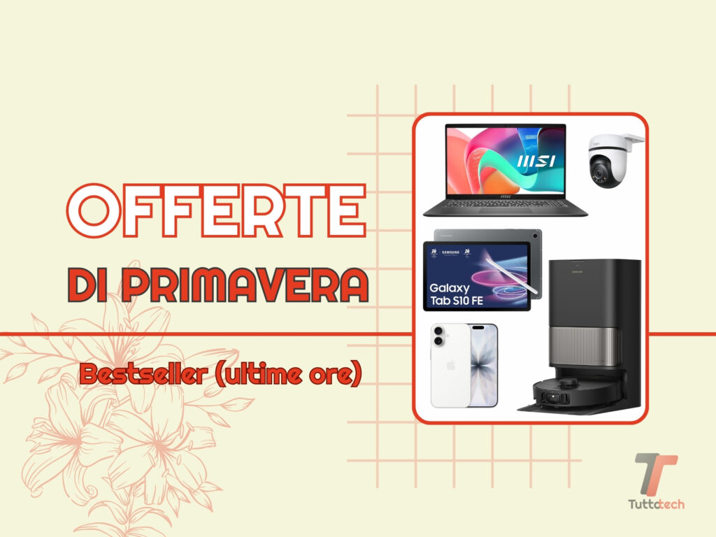 bestseller Festa Offerte di Primavera Amazon 16 marzo