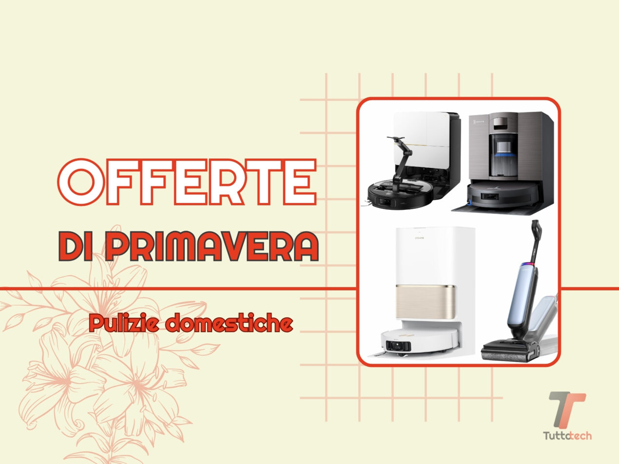 Amazon semplifica le pulizie di primavera con tante offerte su robot e aspirapolvere senza fili