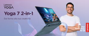 Lenovo Yoga 7 Copilot+ a soli 899 €: il notebook OLED touch con Ryzen AI 7 scende di 300€ 1
