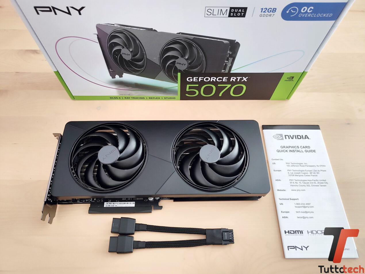 Recensione PNY GeForce RTX 5070 Slim OC: design compatto ma senza rinunce