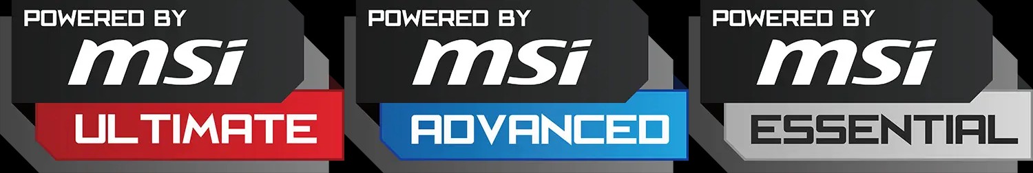 POWERED BY MSI LEVEL