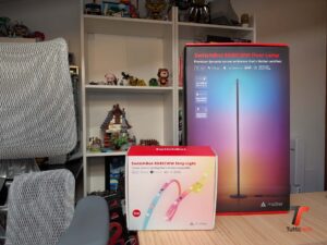 Recensione SwitchBot RGBICWW Floor Lamp e LED Strip, illuminazione che si adatta alla vita 2