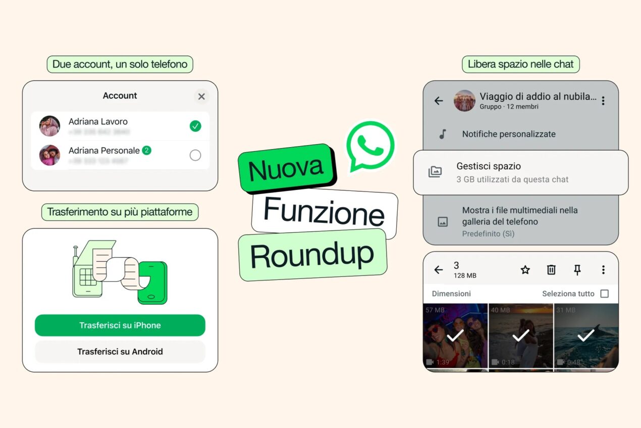 WhatsApp per iOS pareggia la controparte Android: arriva il supporto multi-account