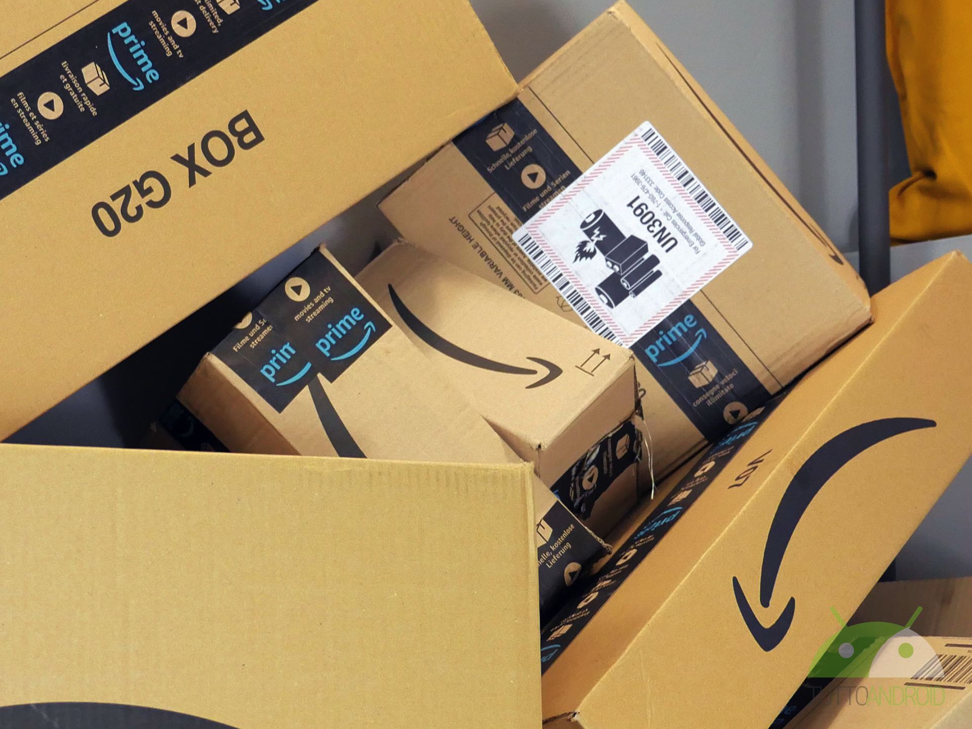 Amazon prime pacchi