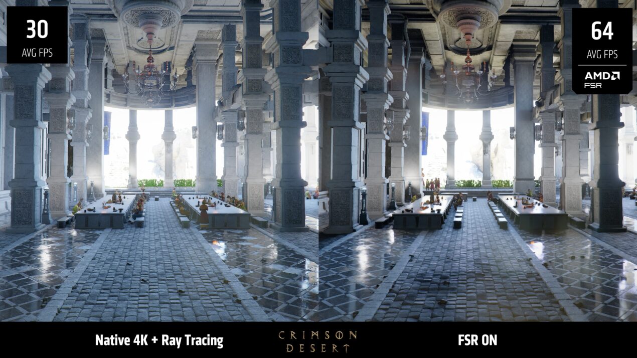 Crimson Desert debutta con supporto nativo per AMD FSR 4.1 1