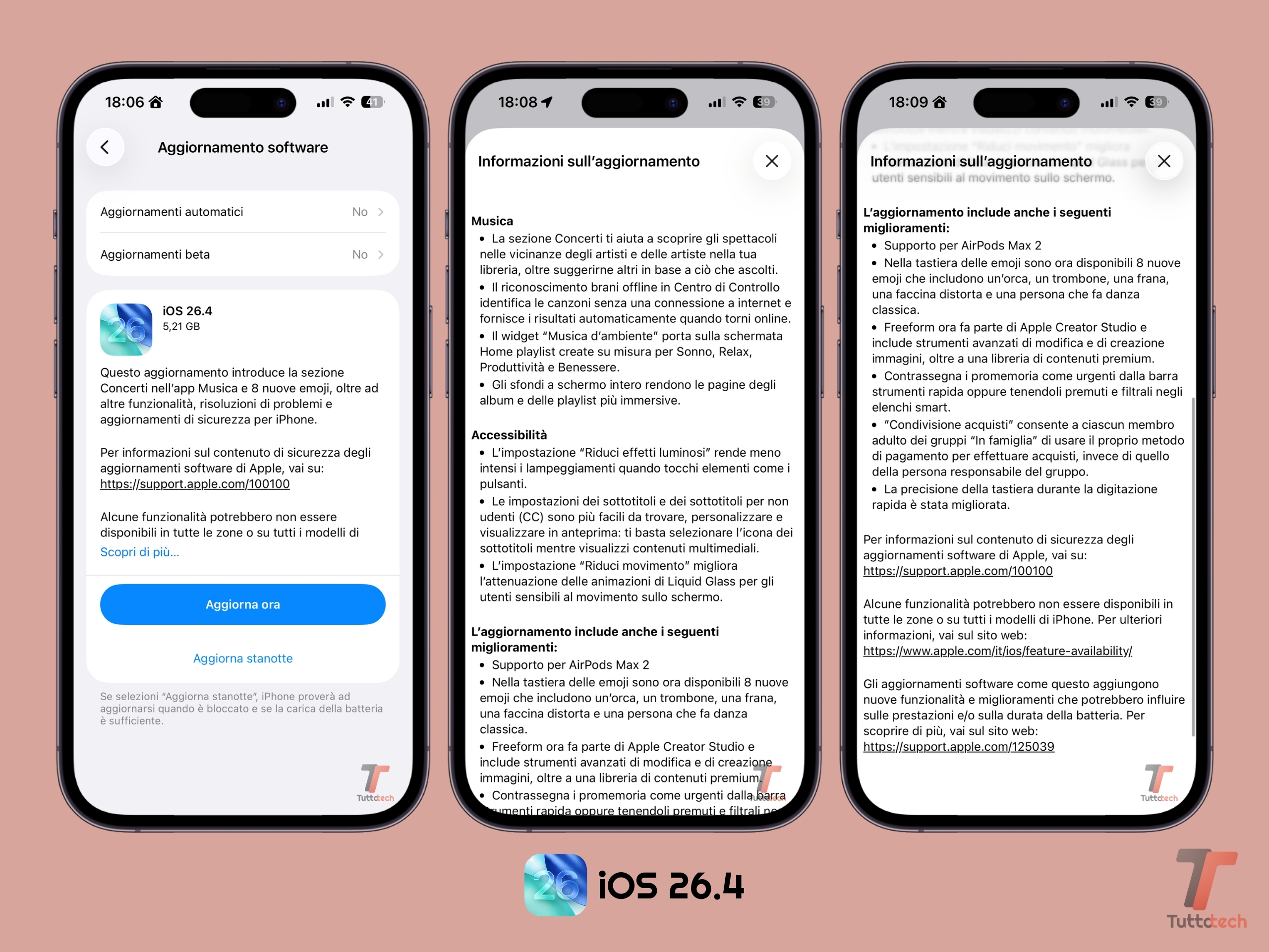 iOS 26.4 on Apple iPhone 14 Pro