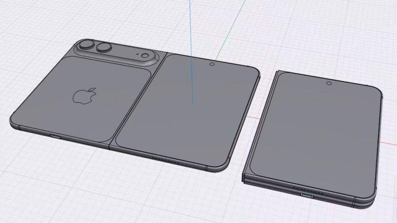 iPhone Fold potrebbe cambiare nome e si mostra in alcuni render