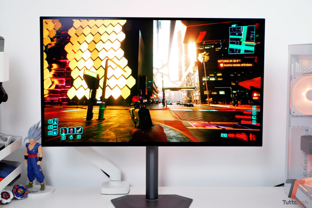 Monitor gaming oled gigabyte cyberpunk
