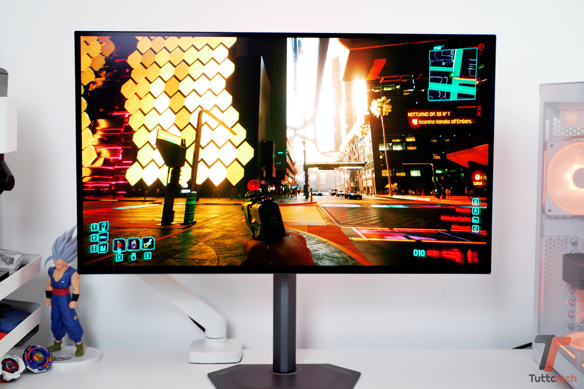 Monitor gaming oled gigabyte cyberpunk