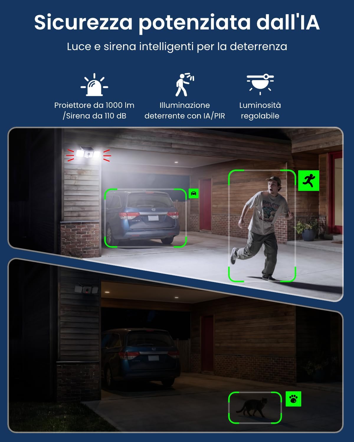Reolink lancia Solar Floodlight, la videocamera di sicurezza con faretti e pannello solare integrato 6