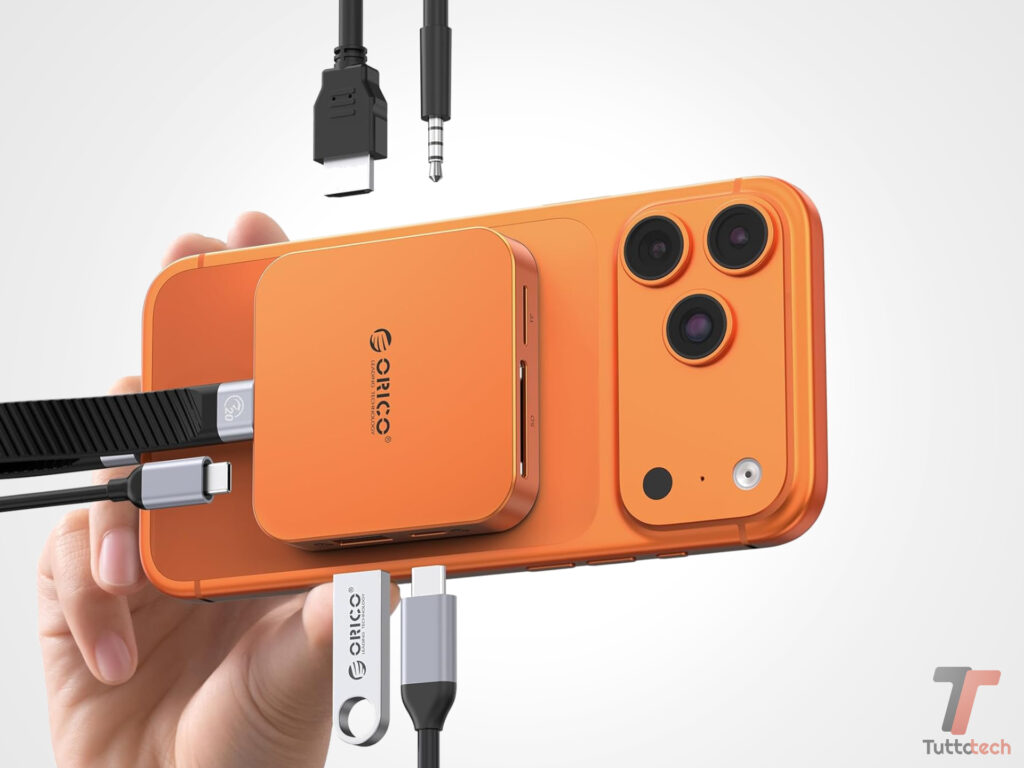 La docking station ORICO a 41€ è un affare per far comunicare al top i vostri dispositivi 4