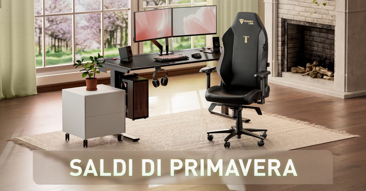 Secretlab lancia i Saldi di Primavera: tanti sconti su sedie, scrivanie e accessori