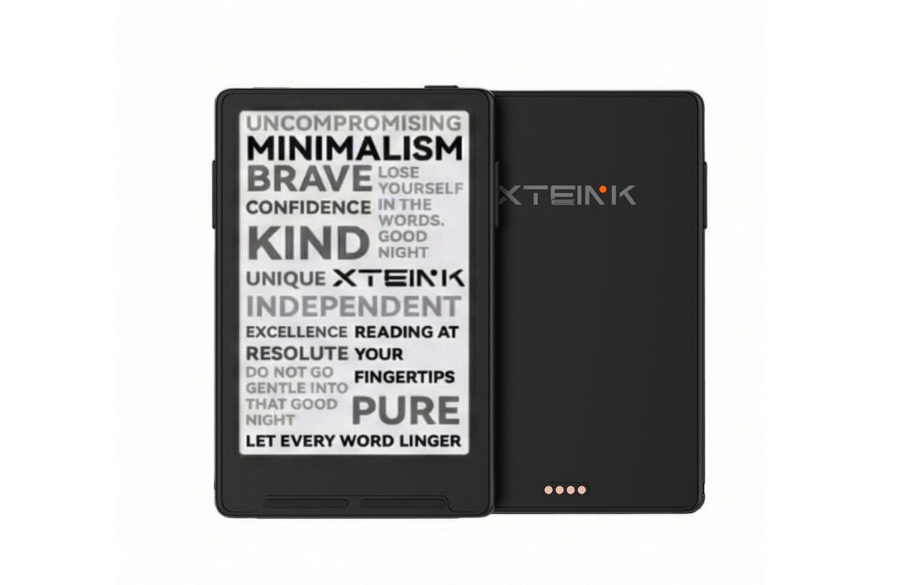 XTEINK X3 è un piccolo e-reader che si attacca allo smartphone