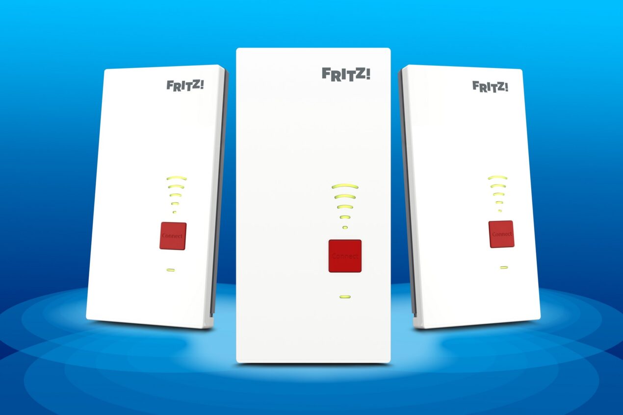 FRITZ! lancia il Mesh Set 2700, il repeater WiFi 7 e LAN 2.5G per una copertura totale