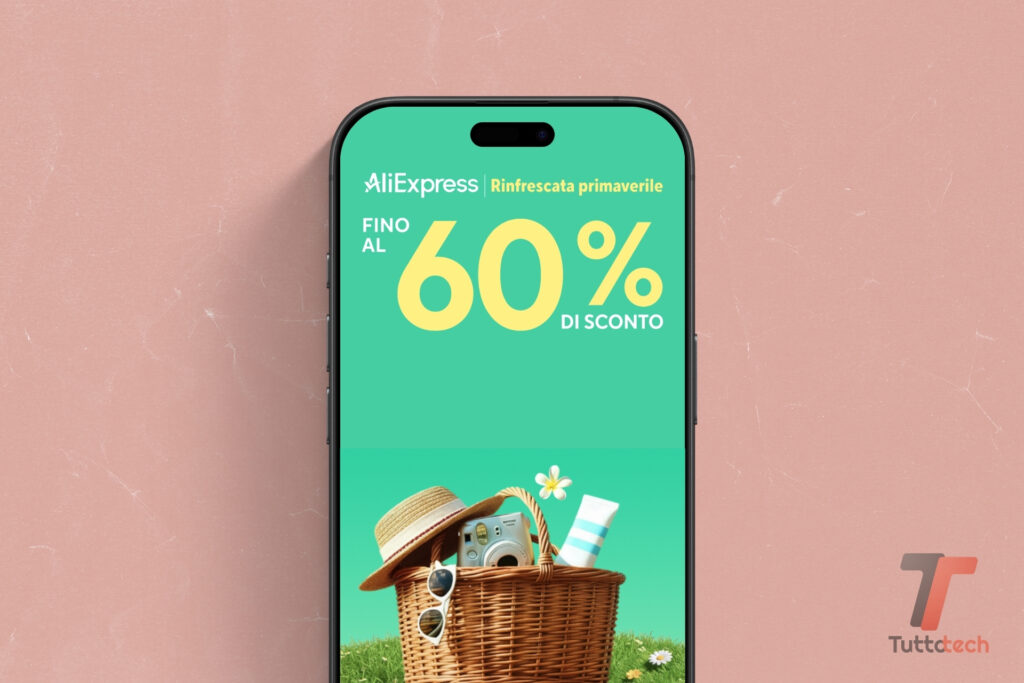 AliExpress - promo Rinfrescata primaverile - aprile 2026 - Hero