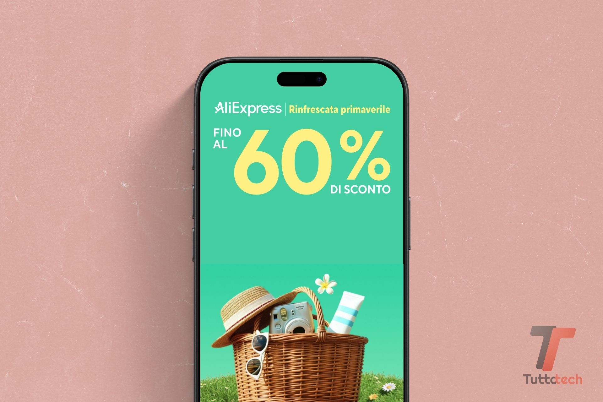 AliExpress - promo Rinfrescata primaverile - aprile 2026 - Hero