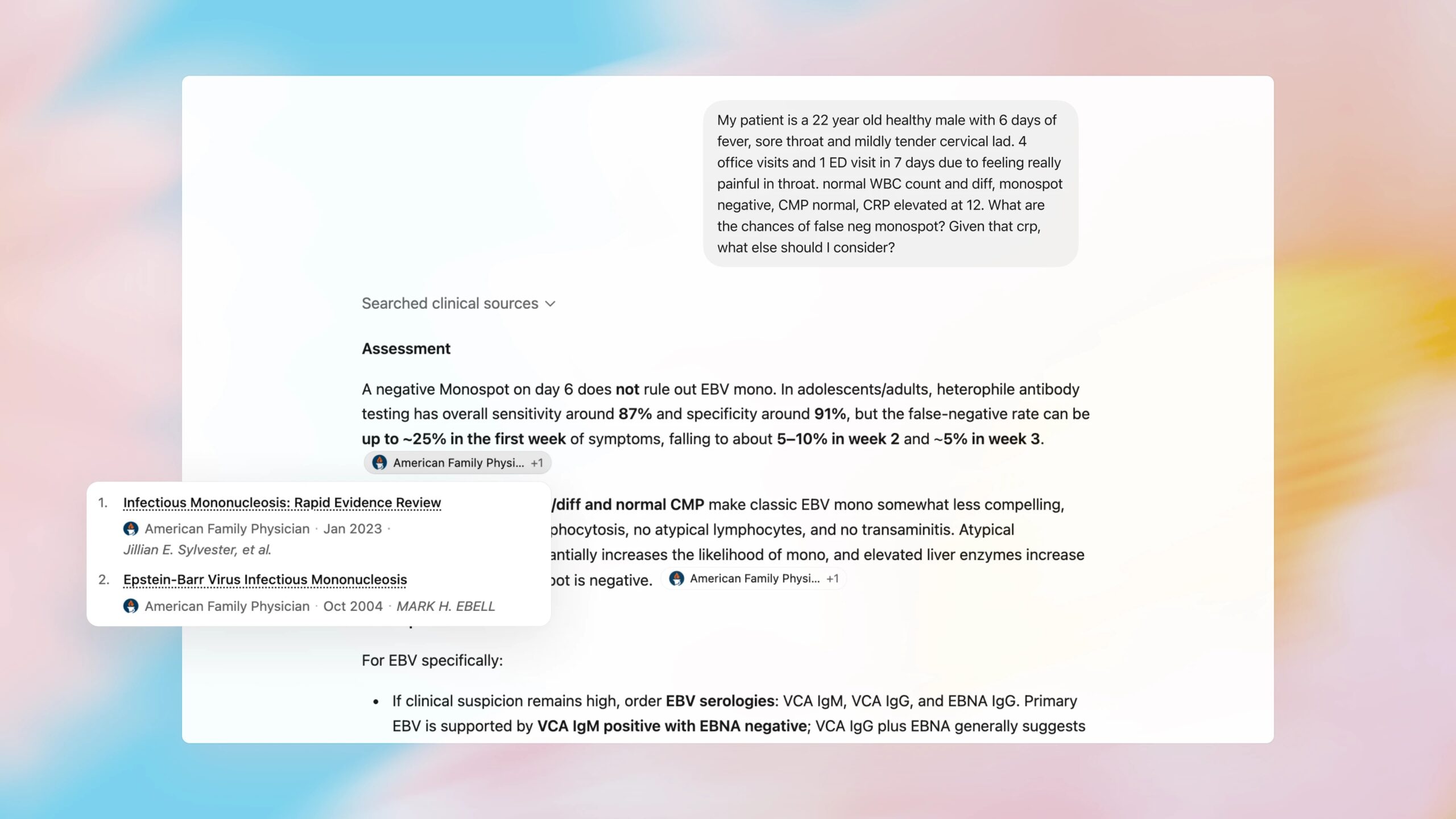 ChatGPT for Clinicians Trusted_medical_search