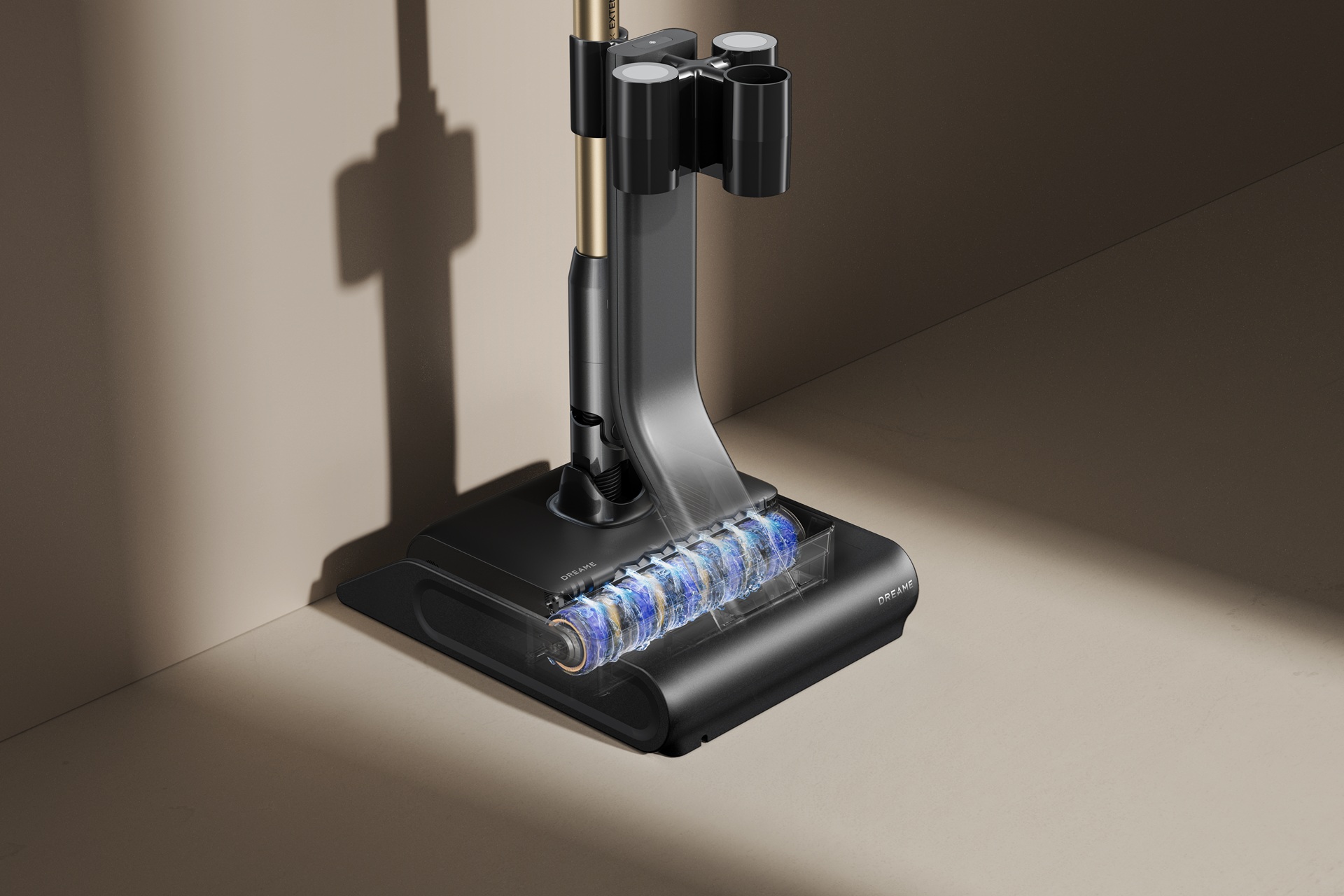 DREAME Z30 Pro Aqua-A - Stazione base in azione