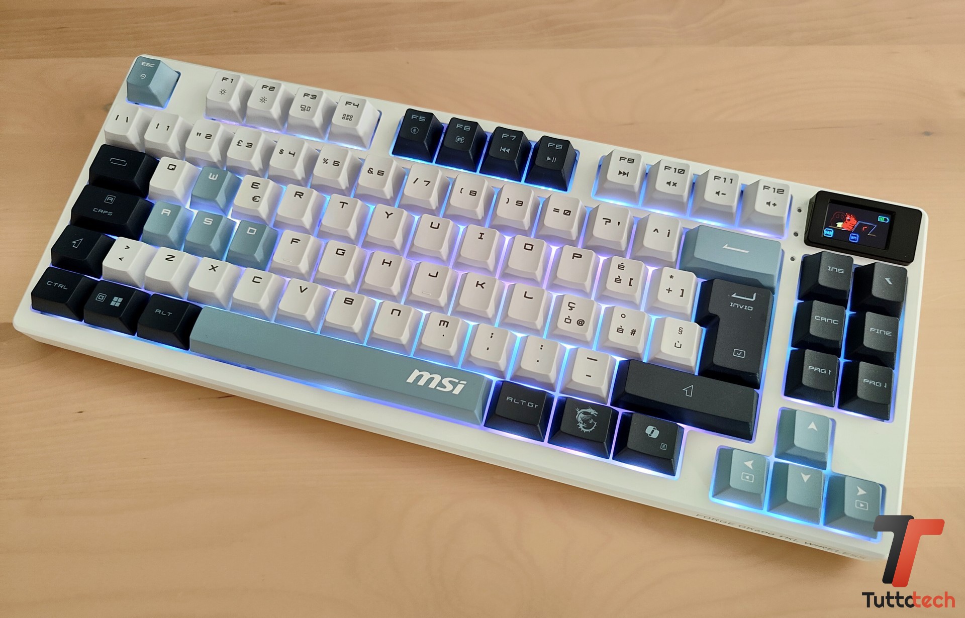 MSI Forge GK600 TKL Wireless SKY-tt-21