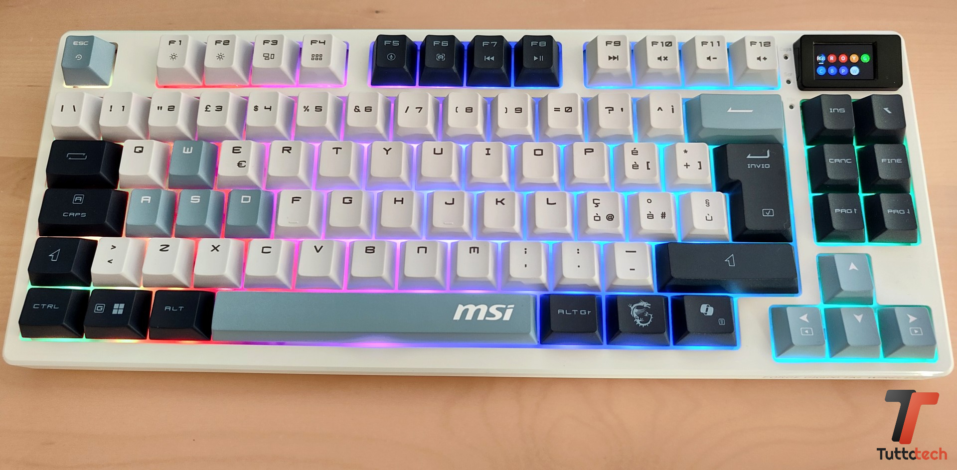 MSI Forge GK600 TKL Wireless SKY-tt-22
