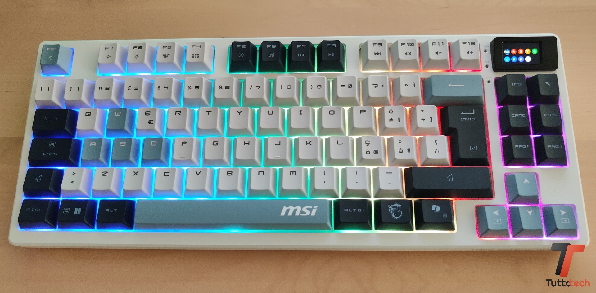 MSI Forge GK600 TKL Wireless SKY-tt-26
