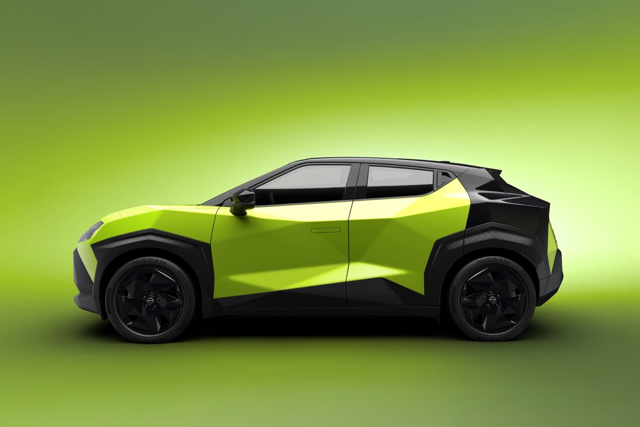 Il nuovo Nissan JUKE elettrico si avvicina al debutto: svelato il design