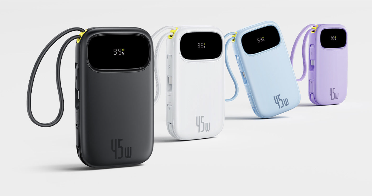 Amazon taglia il prezzo del Power Bank Baseus: 45W e display digitale a 30,39€