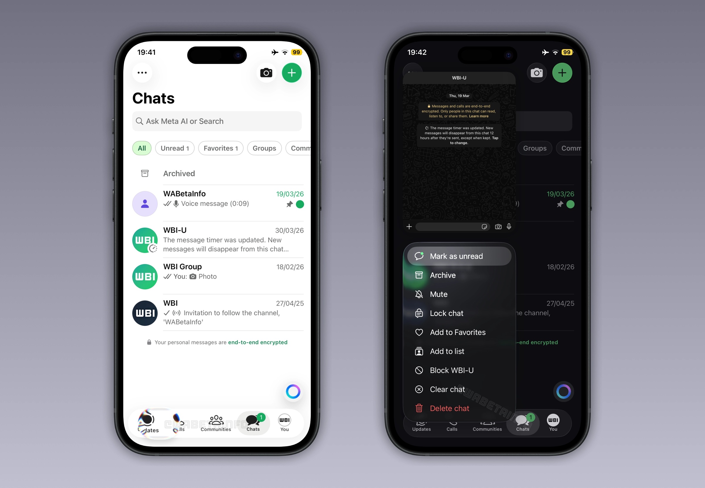 WhatsApp per iOS v26.14.76 - Liquid Glass UI WBI