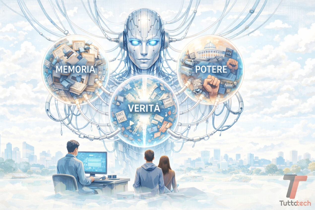Memoria, verità e potere sono i nodi irrisolti dell'AI: l'intelligenza artificiale non è più uno strumento