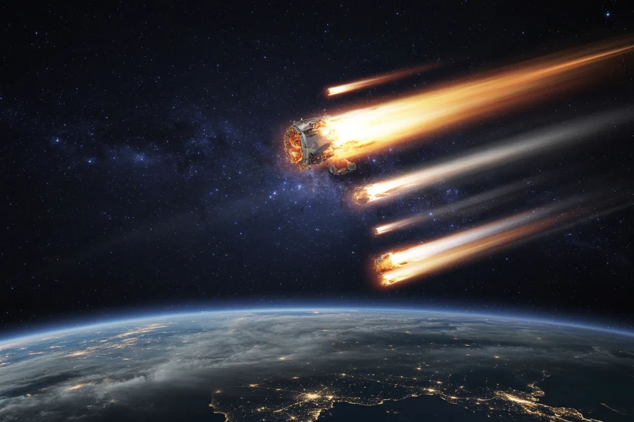 blue origin new glenn detriti spaziali