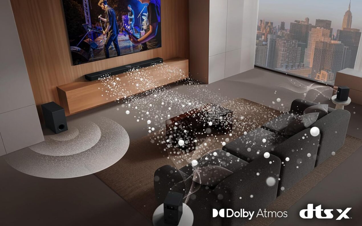 Dal Dolby Atmos al gaming a 120Hz: tutto il valore della soundbar LG S70TR, in offerta al 44%